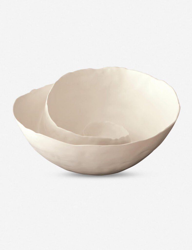 Floral Organic Decorative Bowl - DefaultTitle