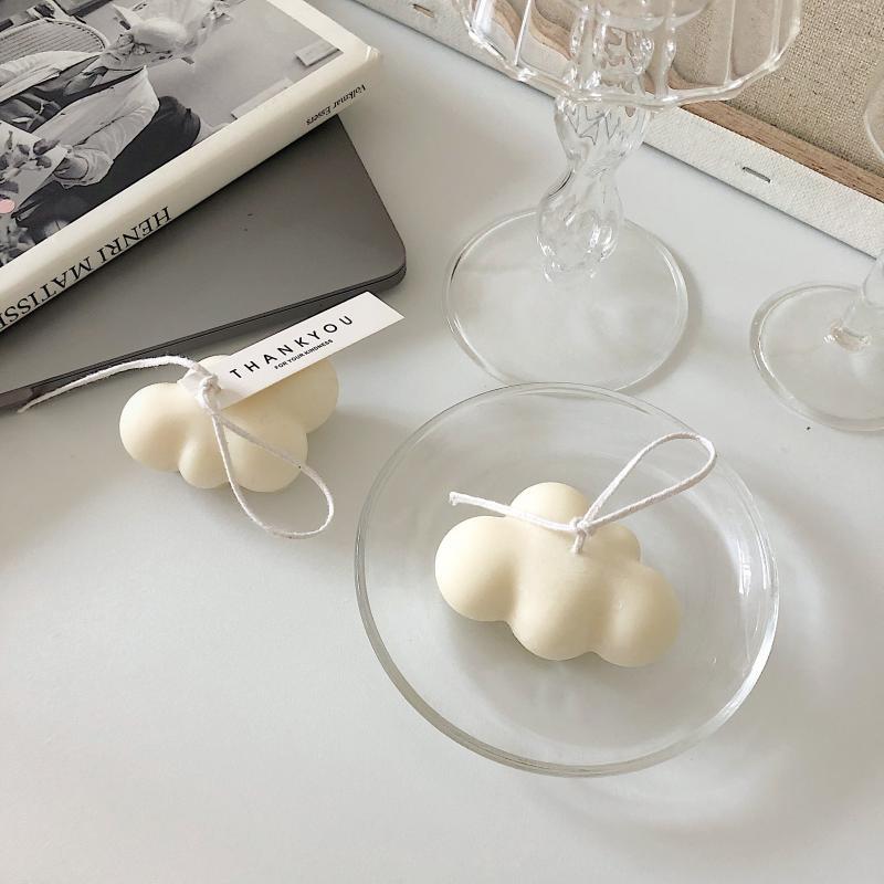 Cloud Paint Decorative Candle - Image 5