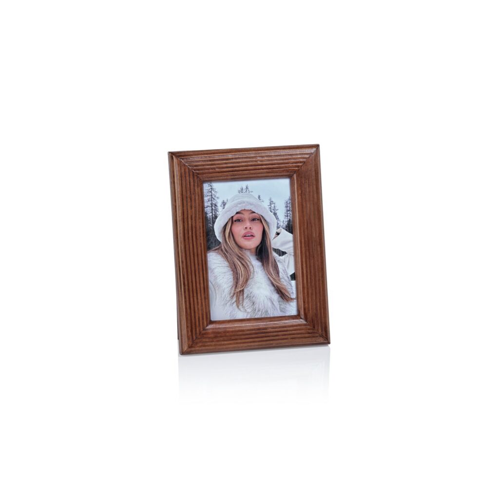 Tobacco Leather Photo Frame