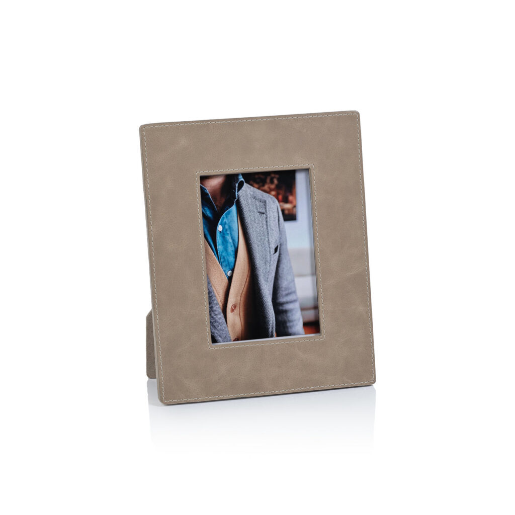 Mink Leather Photo Frame